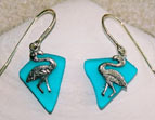 Flamingo Earrings